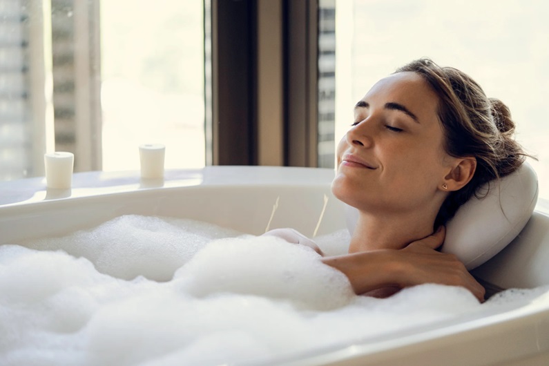 El Placer de un Remojo Relajante